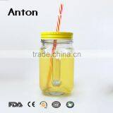9 oz New Products 2016 Customized Glass Mason Jar With Handle and Lid Mason Jar With Handle Drinkware Glass Mason Jar thumbnail-6