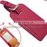 Customized Wholesale Travel Leather Luggage Tag thumbnail-5