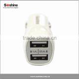 Soshine 2Amps / 10W 2-port USB Car Charger Designed for Apple and Android Devices Universal Car Usb Charger Dual Usb Car Charger thumbnail-3