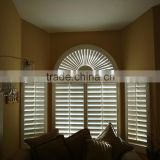 Wholesale cheap price china custom wood sunburst window blinds shutters vancouver