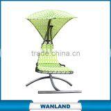 Portable Canvas Hammock Chair Hammock Stand With Canopy for Sale thumbnail-3