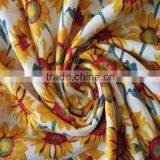 Polyester 30S Poly Spun Print Stretch Fabric Knitted Fabric
