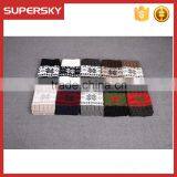 F260 Cute Women Winter Boot Cuff Snow Flake Pattern