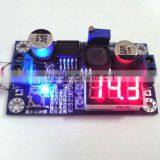 dc to dc Step-down Converter Voltage Regulator With LED Display