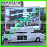 HD xx video P10 high precision DIP truck led screen