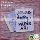 Private Tow Layer Apparel Jeans Cloth Blank Label Woven Design Manufacturers thumbnail-4