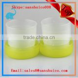 pp telescopic cup for convenient carry 50ml yellow
