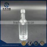 Hot Sale 100ml Cylinder Clear Glass Drinking Bottle Wine Bottle