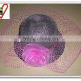 New Trendy Wool Hats With Mesh for Women thumbnail-3