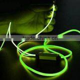 Innovative product stereo sound led earphone EL glowing headphone with mic                        
                                                Quality Choice