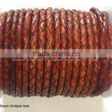 Antique Leather Braided Cords
