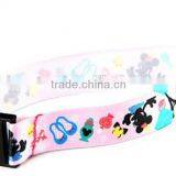 One Face Printed Polyester Wristband With Safety Breakaway Buckle thumbnail-1