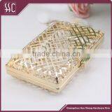 16.5*10cm Polished Gold Box Clutch Frame With Chain Loops thumbnail-2