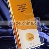 Durable Stylish Stainless Steel Brochure Holder thumbnail-1