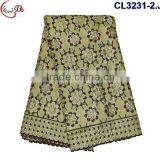 CL3231 Nigeria Designer George Lace Embroidery Lace Fabric on Sale Fashion George for Clothing Dress thumbnail-2