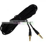 3.5mm 5M Aux Extension Cable Male to Male Audio Cord for Car Headphone MP3 MP4