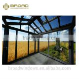 Aluminum glazed sunlight room Sloped glazing system