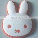 Latest Rabbit Stylish PVC Shoe Button thumbnail-1