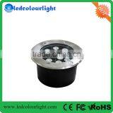 China Supplier IP68 Outdoor DMX Led Inground Light Flat Body Underground Light