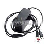 US EU AU UK Plug Portable Phone Charger With 2 in 1 Cables For Cell Phone 5V 2.1A 2.4A thumbnail-2