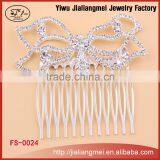 Factory Directly Bridal Women Bride Crystal Hair Wedding Hair Comb thumbnail-1