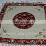 Table Cover Zari Work 100x100 cm