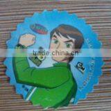 Round shape pvc card