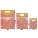 Red Star Gift Paper Packaging Shopping Bag With S Size ,M Size ,L Size