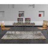 MTZ005 Modern Bentwood Dining Table and Chair thumbnail-1
