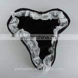 Pirate of the Caribbean Hat Pirate Hat White Lace Triangle Ostrich Hair thumbnail-5