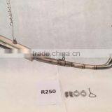 YZF R25 titanium racing exhaust pipe system parts