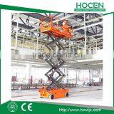 HOCEN Electric Forklift High Rise Stationary Scissor Lift Platform Drum Lifter Forklifts Lift Table Fix Scissor Lift Manual Fork thumbnail-3