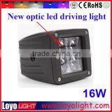 4D 16w Spot Led Work Light Bar for Off-road