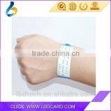 Hot Sale Printable 13.56MHz Fudan F08 Plastic Wristbands One Time Used Wristband