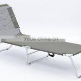 Aluminum Folding Ajustable Back Folding Bed thumbnail-3