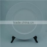 white Wedding charger plate wholesale