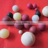 Rubber sieve cleaning ball