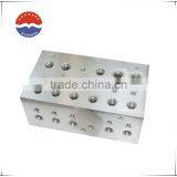 6PORTS Aluminum Hydraulic Manifold 1.8-5ton 3000PSI 24V 2TON thumbnail-1