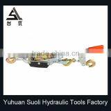 Manufacturing 4T Portable Cable Puller With Double Gear Triple Hook thumbnail-1