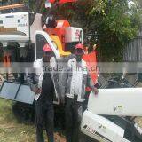 AGRIUNION Small Rice Combine Harvester thumbnail-1