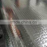 Perforated Double Sided Aluminum Foil Woven Fabric of Radiant Barrier thumbnail-1