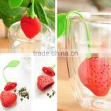 Hot Selling Silicone Tea Infuser Steeper Strainer With Handle thumbnail-6