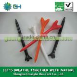 New design 100%biodegradable & compostable eco-friendly plastic bulk PLA golf tee