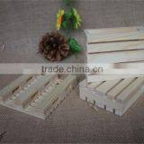 FSC Handmade Wooden Mini Pallet Wooden Drink Coaster thumbnail-1