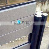 Weather Resistant Wpc Fence for Outdoor Decorative Garden Fencing in Europe Style,180*180cm Fence Panels,better Than Pvc Fence thumbnail-5