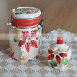 Canister, Ceramic Canister, Canister With Iron Seal thumbnail-1