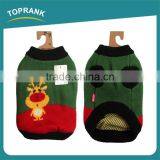 Fashion Design Christmas Reindeer Pattern Polyester Winter Knit Sweater for Dog thumbnail-3