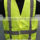 Size L New CSA Z96 Yellow Reflective Safety Vest High Visibility thumbnail-2