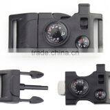 Multifunctional Cheap Paracord Whistle Buckle With Logo thumbnail-2