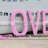 2016 New Style Artificial Flower Wall,Symbol Flower Wall Wedding Decor